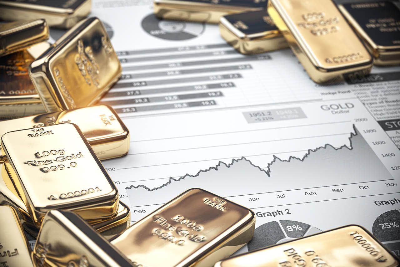 Gold Rallies Above The 1713 Level Amid Declining Treasury Bond Yields GOld