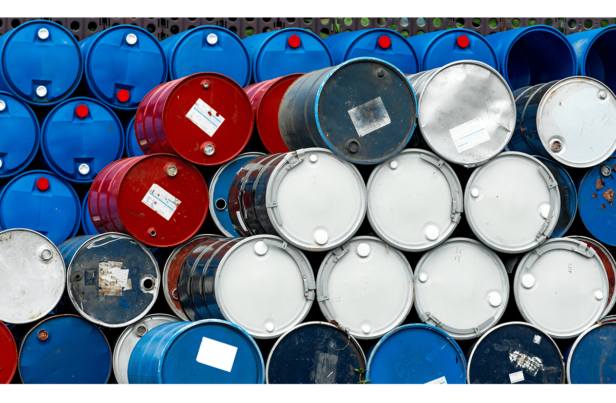 oil barrels